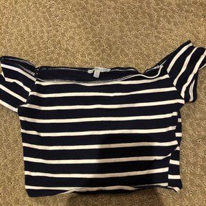 Striped Charlotte Russe Crop Top!